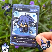 Flins trainer photocard 💜💡🕯