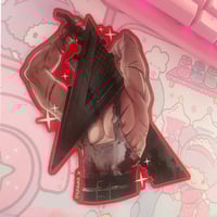 Image 1 of BIG Pyramid Head sticker