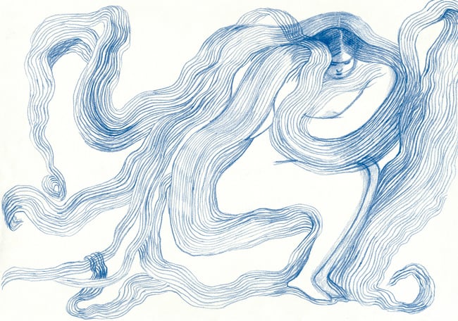 Tangled ~ Giclee print