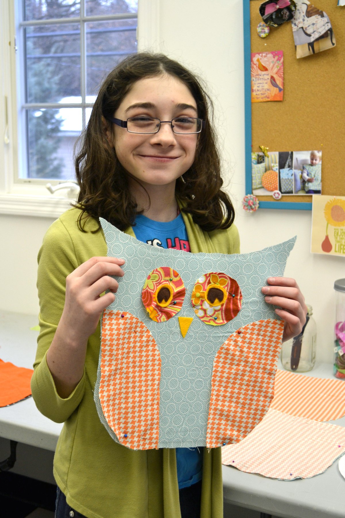 Image of Lola The Owl Pillow PDF Pattern and bonus Lola Owl Bag Pattern