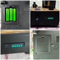 Image 2 of New Advanced Video tape cleaner v4.0 with dual motor,dual stand,power monitor and battery pack