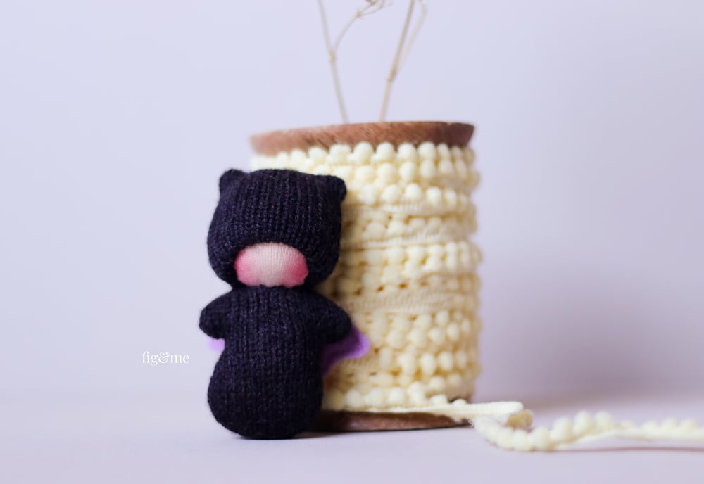 Image of Baby Bat | Pocket Dolls by Fig and Me