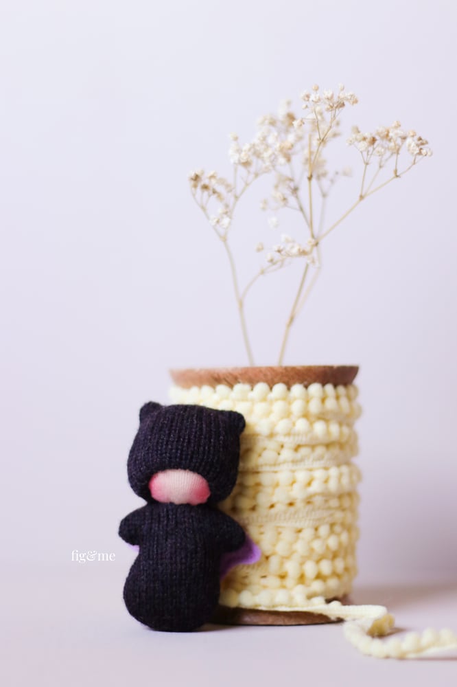 Image of Baby Bat | Pocket Dolls by Fig and Me