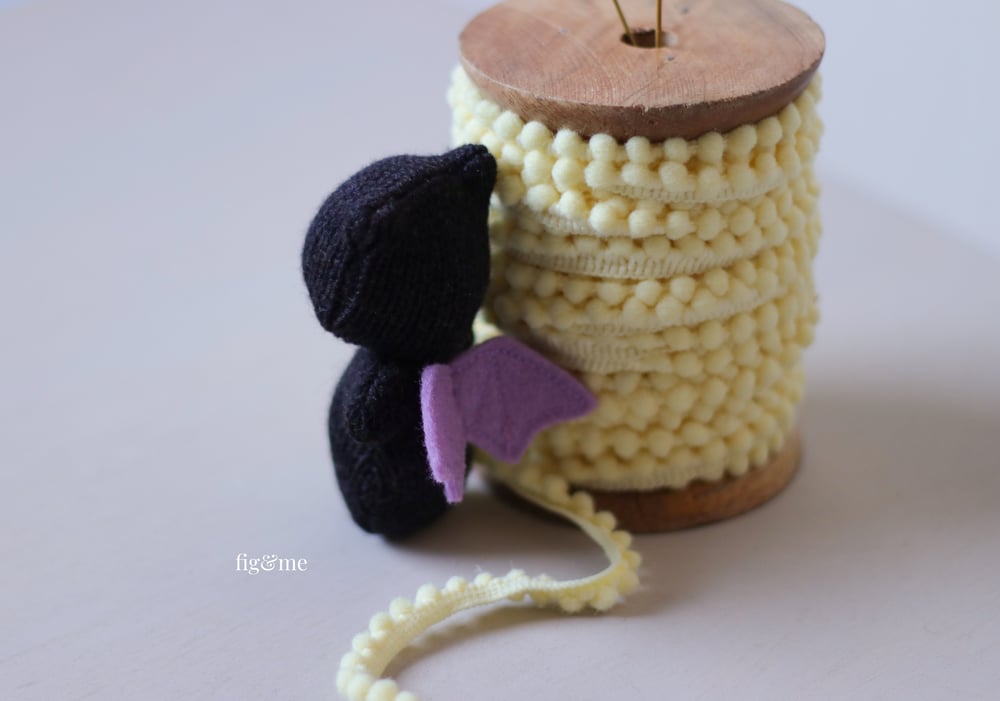 Image of Baby Bat | Pocket Dolls by Fig and Me