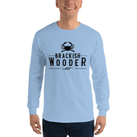 Image 10 of Classic Brackish Wooder - Long Sleeve Tee (Black Logo)