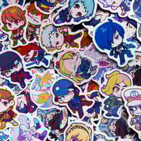 Image 2 of Deltarune Keychains & Stickers