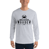Image 9 of Classic Brackish Wooder - Long Sleeve Tee (Black Logo)
