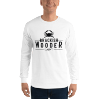 Image 14 of Classic Brackish Wooder - Long Sleeve Tee (Black Logo)