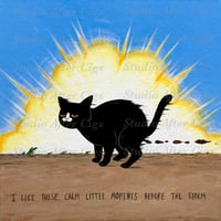 Image 1 of The Cat Who Enjoyed His Moment While The World Blew Up (O)