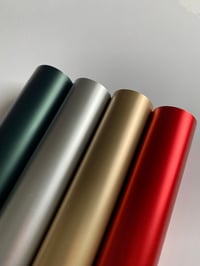 Image 2 of Set of 4 Frosted Christmas Baubles – Hope, Peace, Love, Joy – Gold, Silver, Red or Green