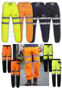Image 1 of Nika's Workwear Hi-Vis Jog Pants