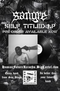 SANGRE - Sangre Single Sided LP - PRE ORDER