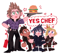 Image 1 of YES CHEF stickers
