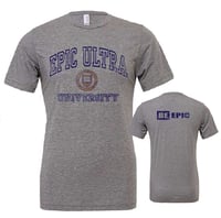Men's University Tri-Blend Shirts - Grey