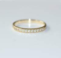 Image 4 of Deco Pave Band Ring