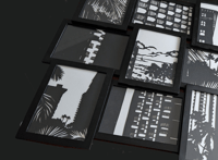 Image 2 of Palm Patterns 01-09 Full Series