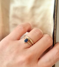 Image 6 of Deco Pave Band Ring