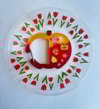 Image 1 of Nostalgic apple friends carabiner