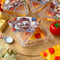 Image of HSR Pizza Keychains πβ¨ - Phainon, Mydei, Aventurine