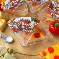 Image 4 of HSR Pizza Keychains 🍕✨ - Phainon, Mydei, Aventurine 