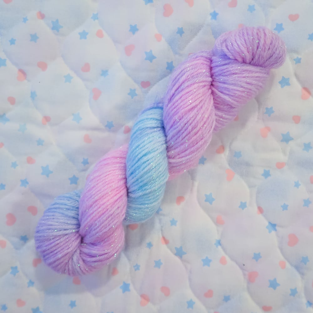 Iridescent Yarn: Cotton Candy
