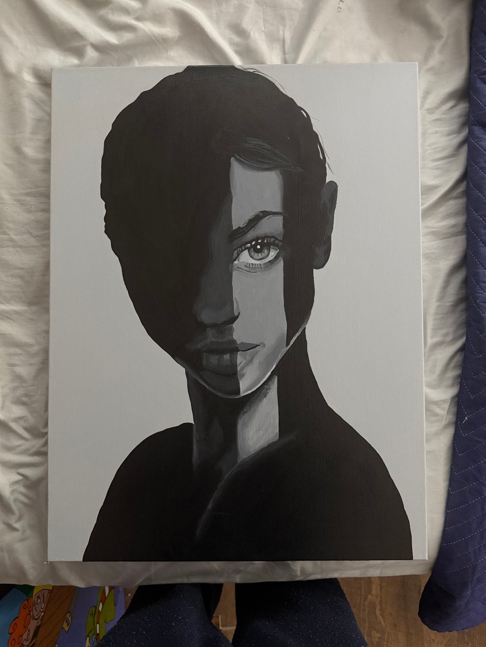 Image of “Nocturnal Desire” Canvas Print