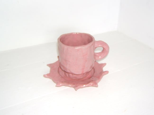 Pink Diner Mug Set