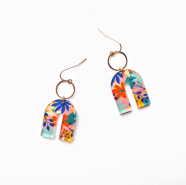 Lyla Arch Statement Earrings 