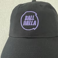 Image 4 of Ball Halla Embroidered Dad Hat