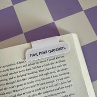 Raw Magnetic Bookmark