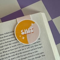 Shit Magnetic Bookmark