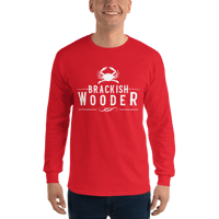 Image 23 of Classic Brackish Wooder - Long Sleeve Tee (White Logo)