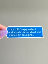 Sorry I Didn't Reply Sticker