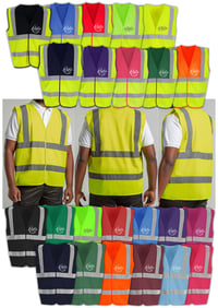 Image 1 of Nika's Workwear Hi-Vis Waistcoat