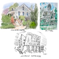 Custom Home Illustration