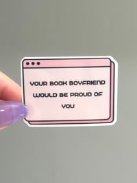 Book Boyfriend Sticker