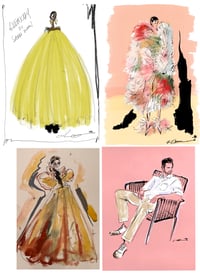 Custom Fashion Illustration