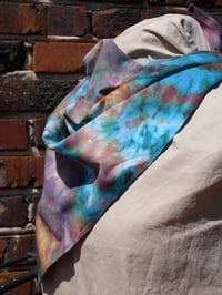 Image 3 of Chaotic Geode  A - Ice Dyed Bandana - FREE SHIPPING