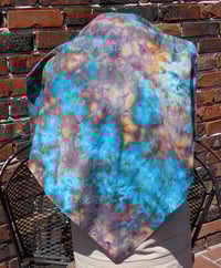 Image 5 of Chaotic Geode  A - Ice Dyed Bandana - FREE SHIPPING