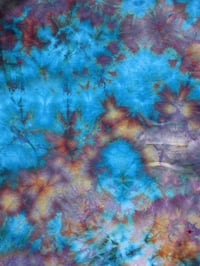 Image 7 of Chaotic Geode  A - Ice Dyed Bandana - FREE SHIPPING
