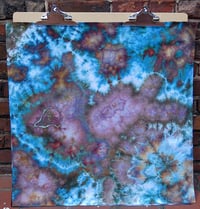 Image 1 of Chaotic Geode D - Ice Dyed Bandana - FREE SHIPPING