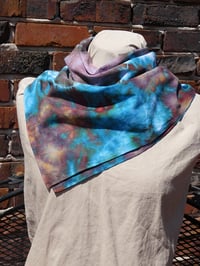Image 2 of Chaotic Geode D - Ice Dyed Bandana - FREE SHIPPING