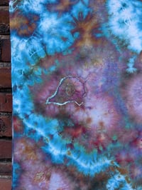 Image 7 of Chaotic Geode D - Ice Dyed Bandana - FREE SHIPPING