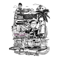 HIALEAH 100TH ART PRINT (12x12)