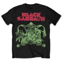 Image 2 of Black Sabbath Bloody Sabbath Green Print Shirt