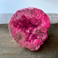 Image 7 of Pink Agate Geode, Crystal Cluster, Aura Agate Crystal, for Emotional Healing & Spiritual Growth