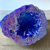 Image 2 of Pink Agate Geode, Crystal Cluster, Aura Agate Crystal, for Emotional Healing & Spiritual Growth