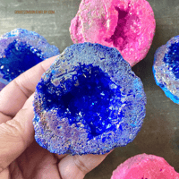 Image 11 of Pink Agate Geode, Crystal Cluster, Aura Agate Crystal, for Emotional Healing & Spiritual Growth