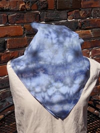 Image 3 of Chaotic Geode E - Ice Dyed Bandana - FREE SHIPPING