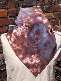 Image 2 of Chaotic Geode G - Ice Dyed Bandana - FREE SHIPPING